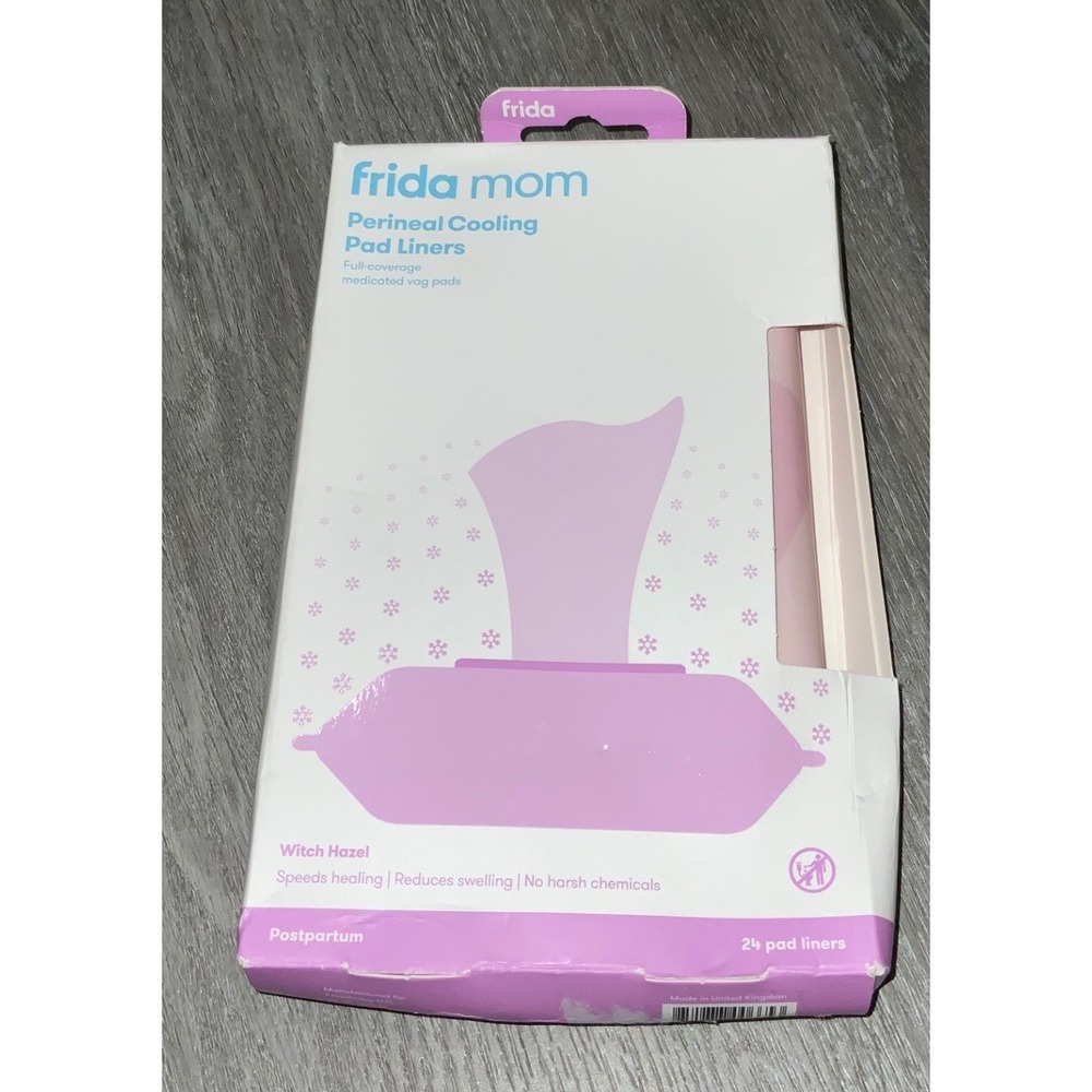 Frida Mom Perineal Cooling Pad Liners Full Coverage Medicated Pads 24 count